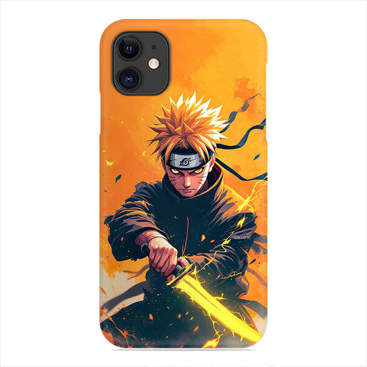 Naruto Phone Case - Glowing Katana Design