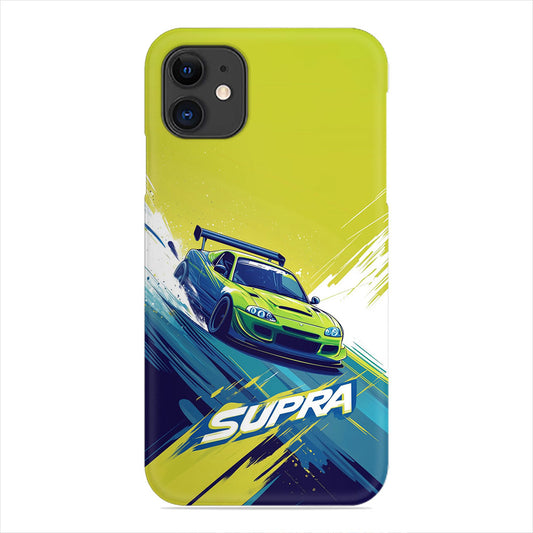 Toyota Supra Phone Case - Dynamic Race Car Design