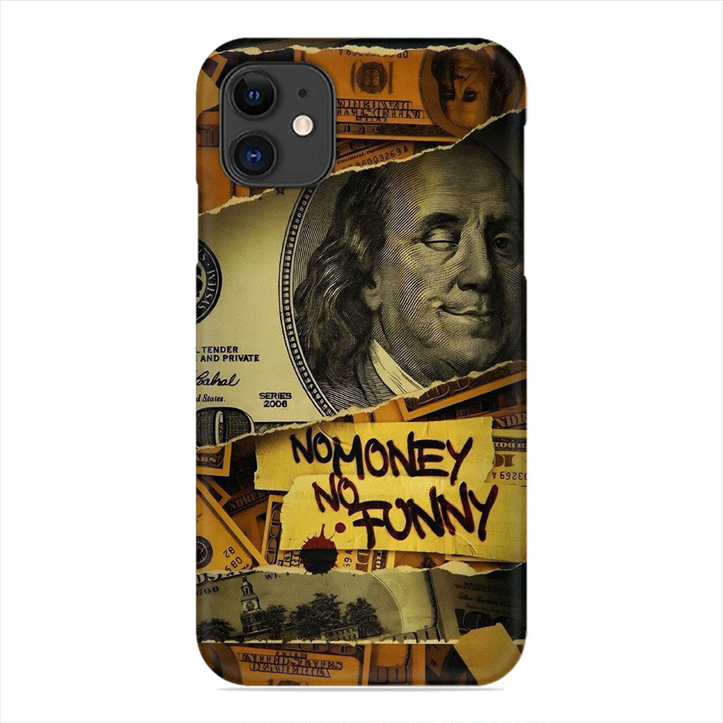 Benjamin Franklin Phone Case - Graffiti Money Design
