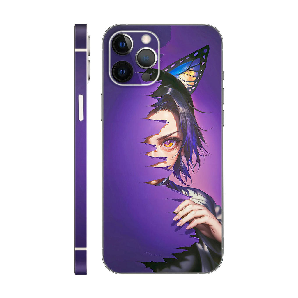 Shinobu Demon Slayer Phone Case - Butterfly Art Design 6D Skin