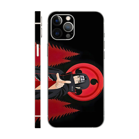 Itachi Uchiha Phone Case - Akatsuki Sharingan Design 6D Skin