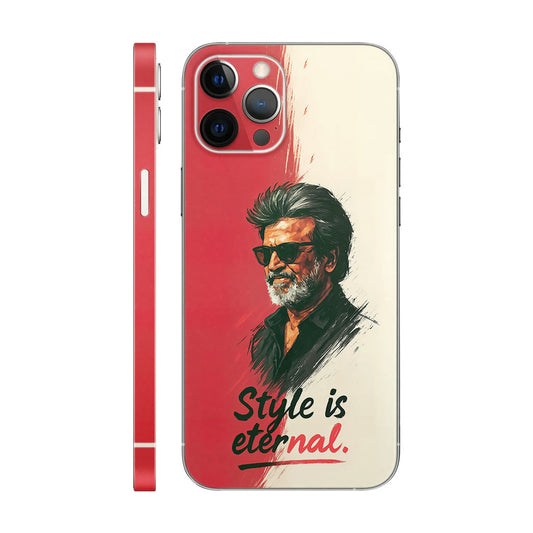 Rajinikanth Phone Case - Style is Eternal Design 6D Skin