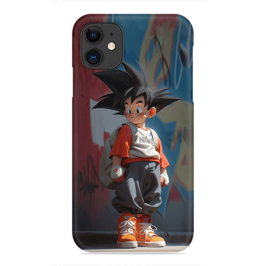 Urban Saiyan – Kid Goku in Street Style Phone Case