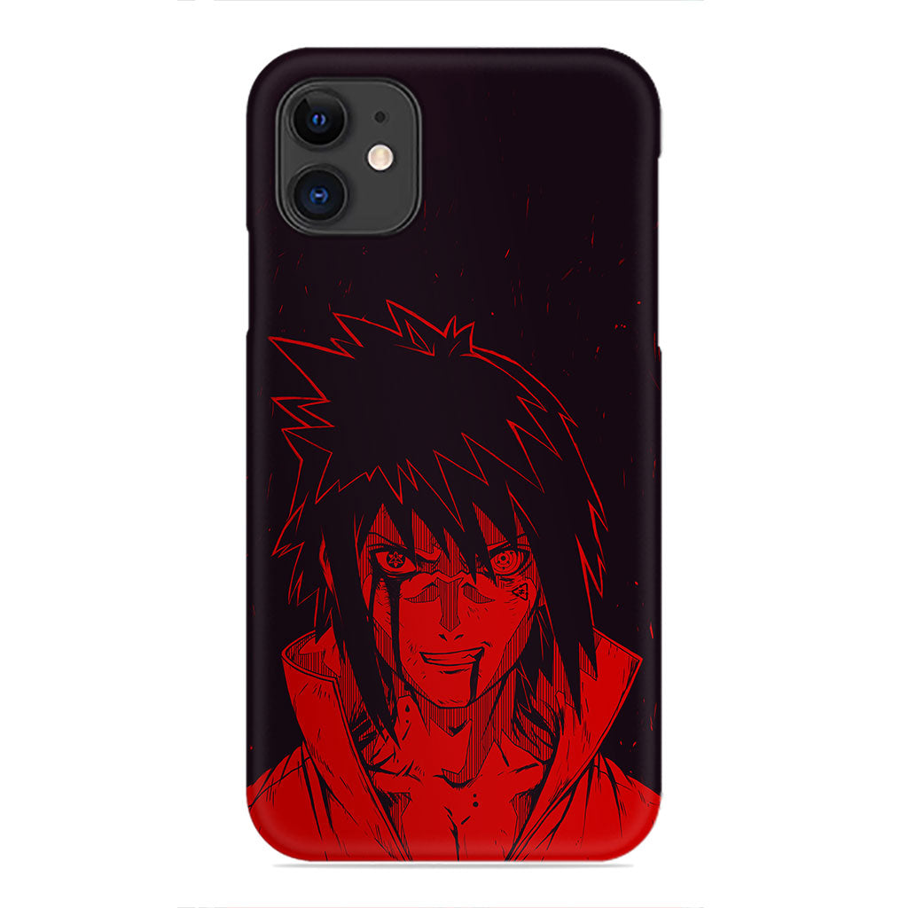 Sasuke Uchiha: Vengeance in Red Phone Case
