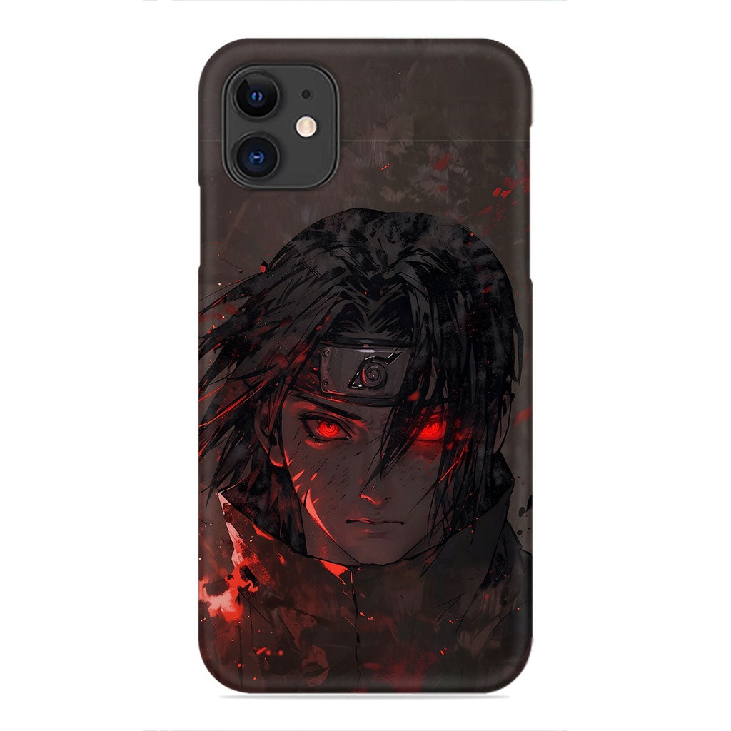 Itachi Uchiha: Crimson Resolve Phone Case