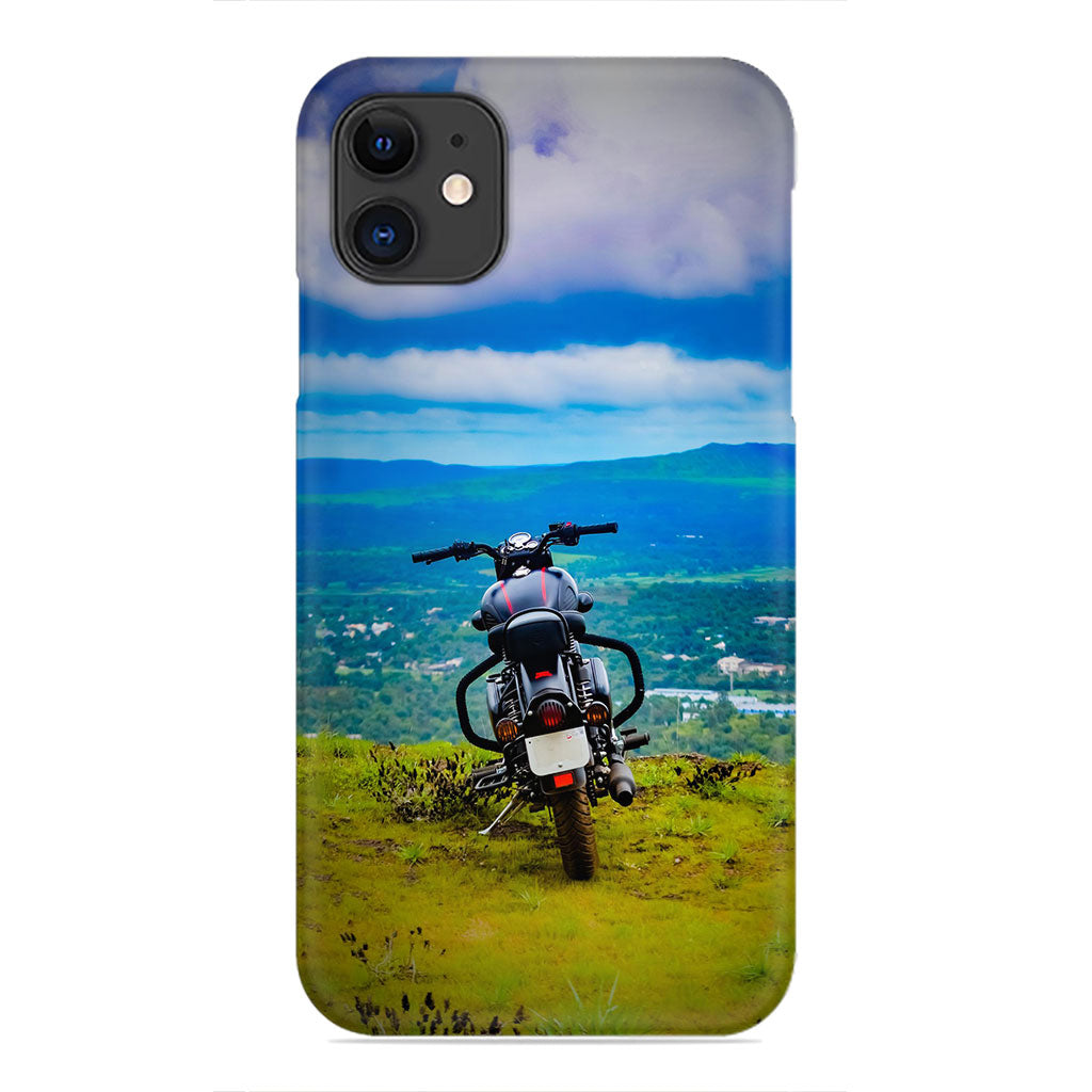 Ride to the Horizon: Freedom on Two Wheels Phone Case