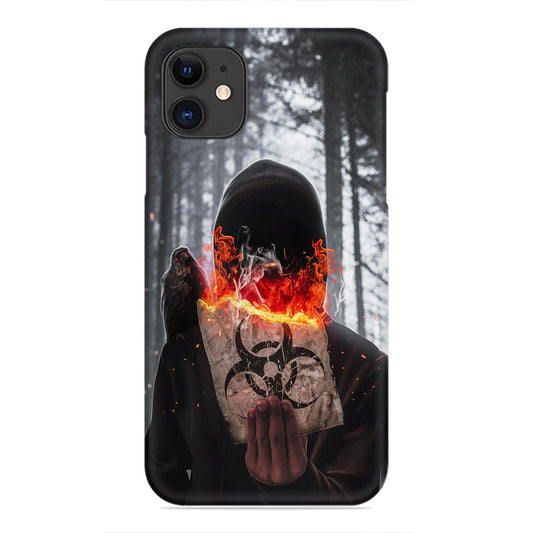 Burning Secrets: Biohazard in the Shadows Phone Case
