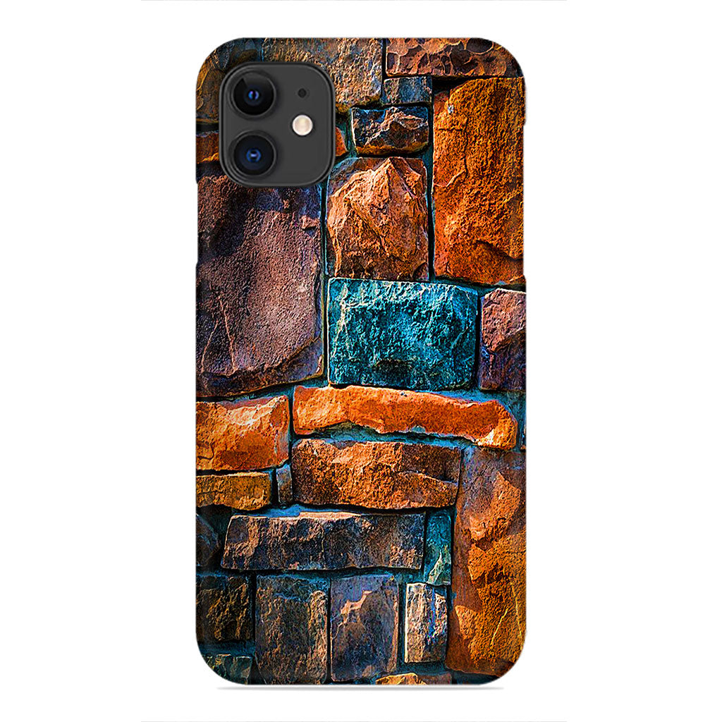 Rustic Stone Wall Art Phone Case