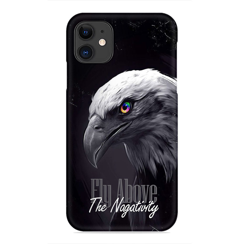 Rise Above – The Eagle of Positivity Phone Case