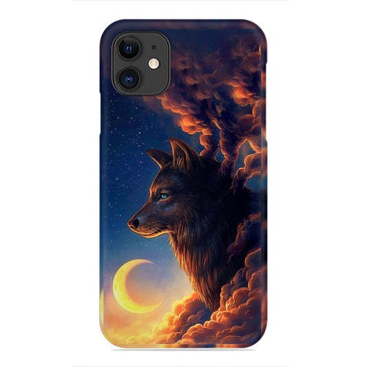 Lunar Guardian – Spirit of the Night Wolf Phone Case