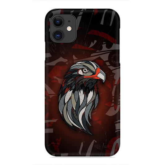 Fierce Flight: The Tribal Hawk Phone Case