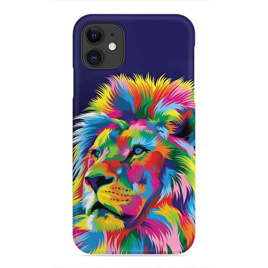 Vibrant Majesty: Abstract Lion Phone Case