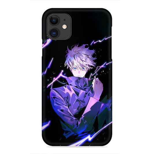 Gojo Satoru – Cursed Energy Lightning Aura Phone Case