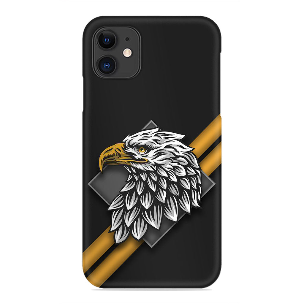 Majestic Strength: Stylized Eagle Emblem Phone Case