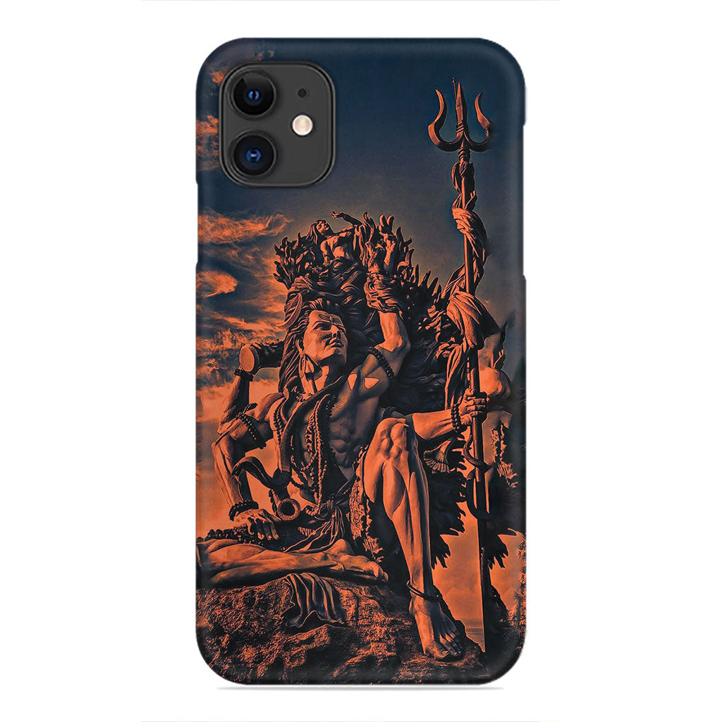 Divine Power of Lord Shiva – Trident Warrior Phone Case