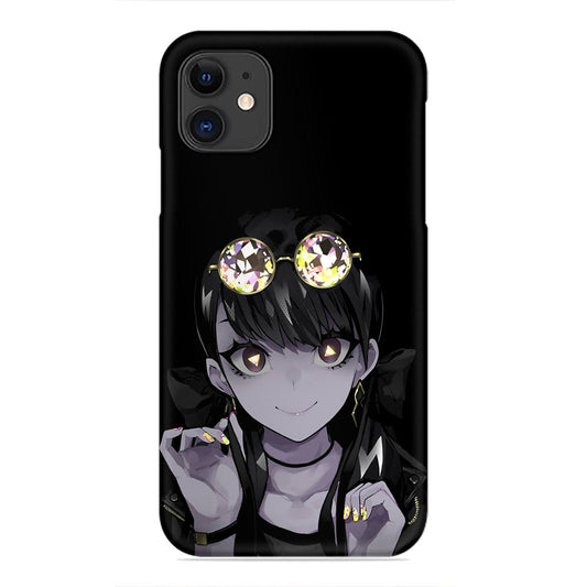 Dark Glam Anime Girl – Sparkle & Shadows Phone Case