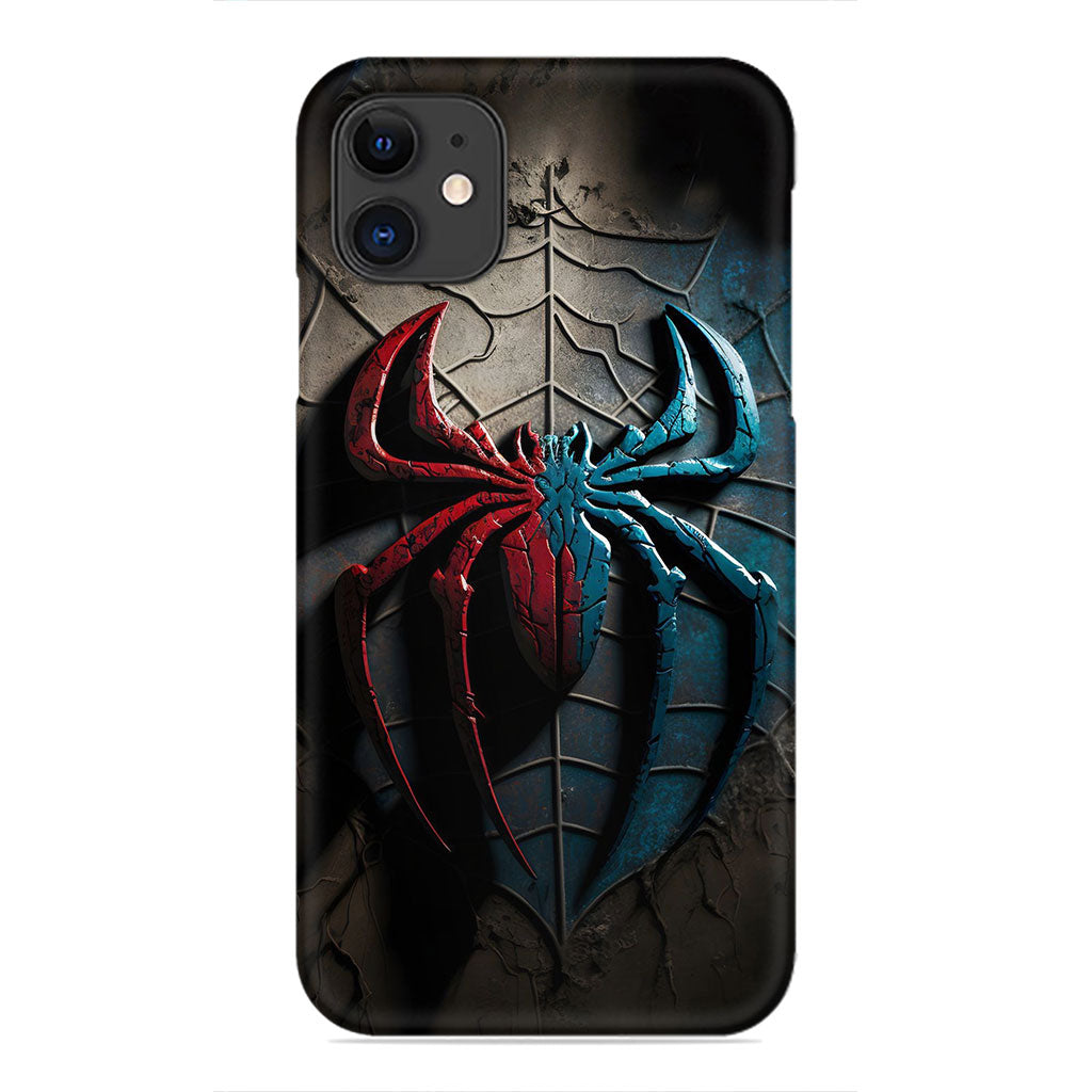 Fractured Spider – Dual Identity Emblem Phone Case
