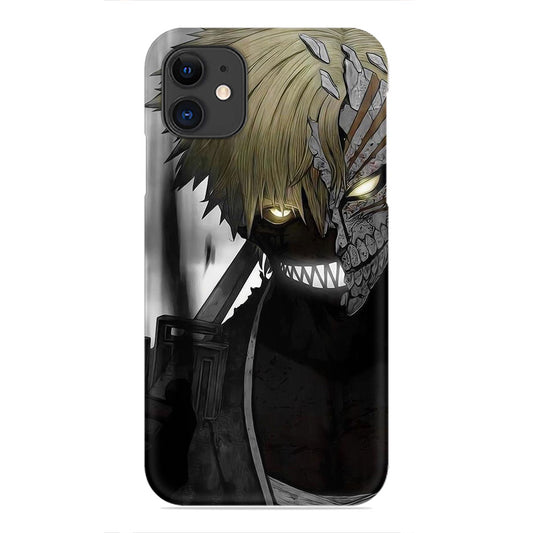 Demonic Warrior – Half-Masked Anime Character Case Design