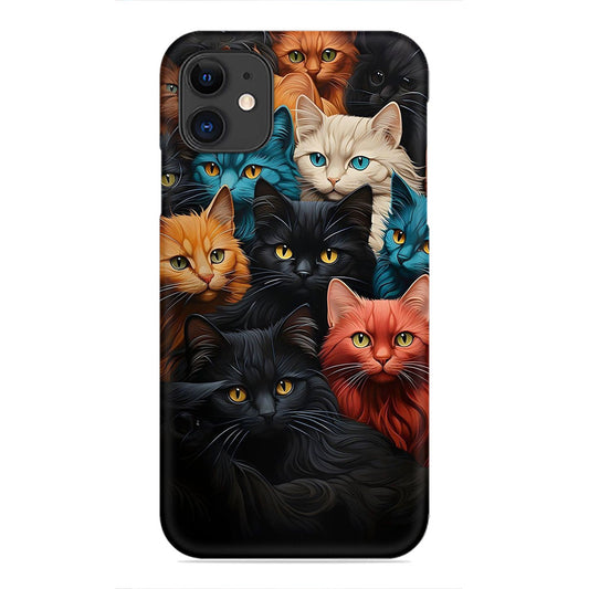 Purrfect Crowd – Vibrant Cats Ensemble Phone Case