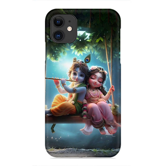 Divine Love – Krishna and Radha in Blissful Harmony Phone Case