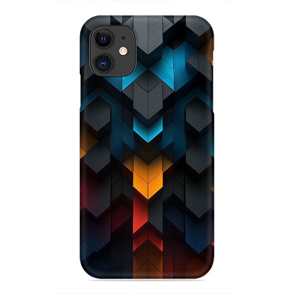 Futuristic Geometric Spectrum Phone Case