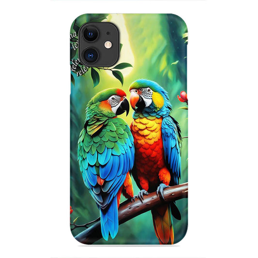 Tropical Romance – Colorful Parrots in Paradise Phone Case