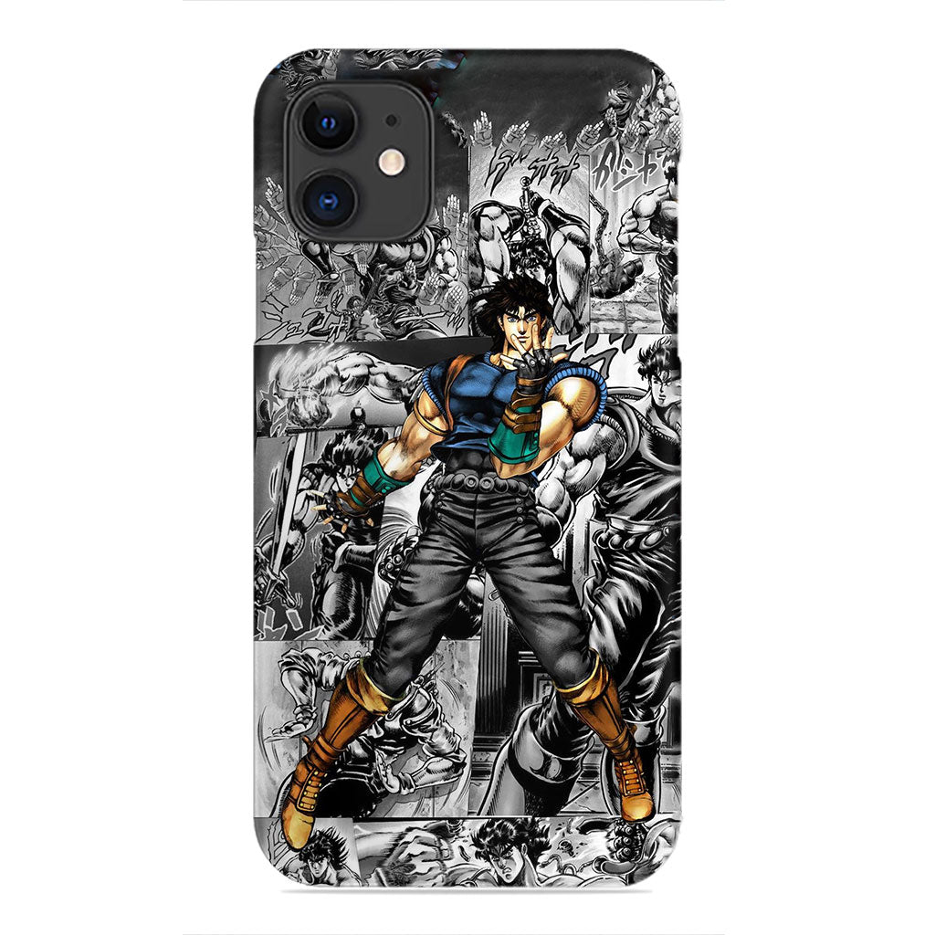JoJo's Bizarre Adventure – Joseph Joestar Manga Collage Phone Case
